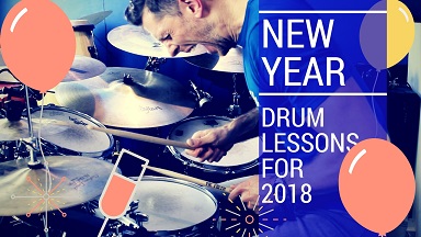 new year, drum lessons, resolution
